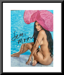 Strptease Demi Moore signed photo