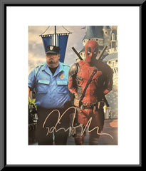Deadpool Ryan Reynolds signed photo