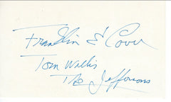 The Jeffersons Franklin Cover original signature