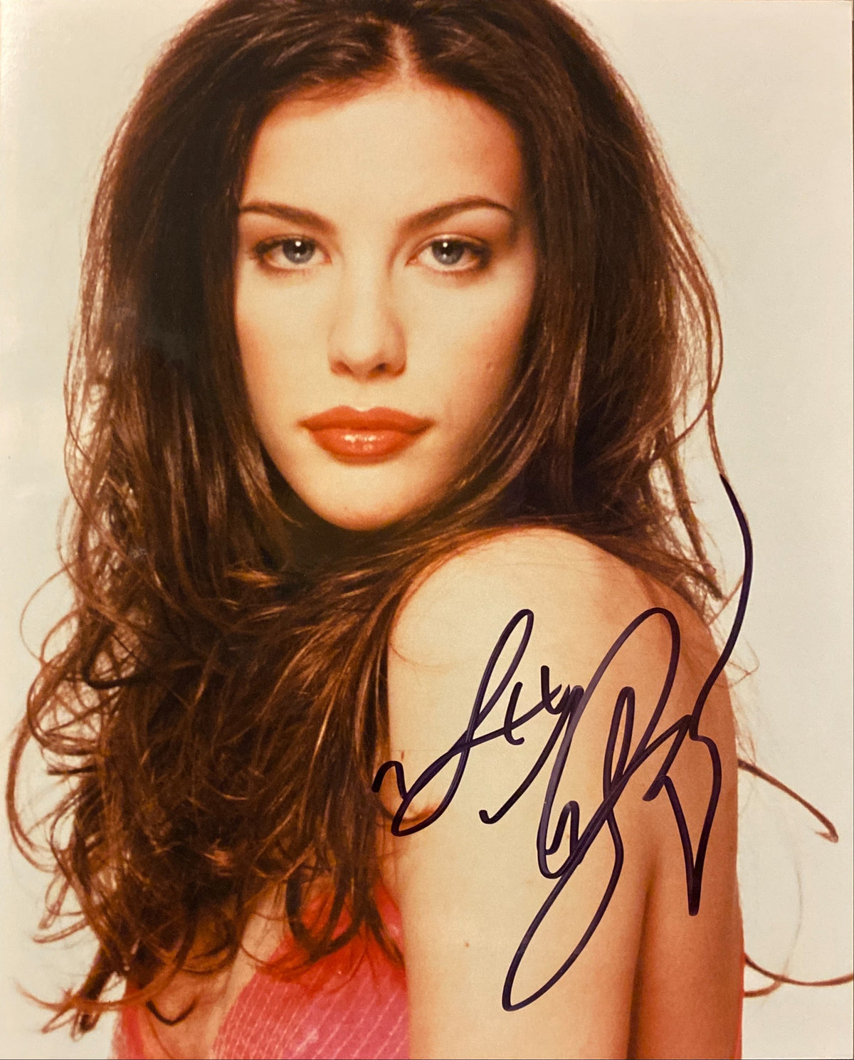Liv Tyler signed photo