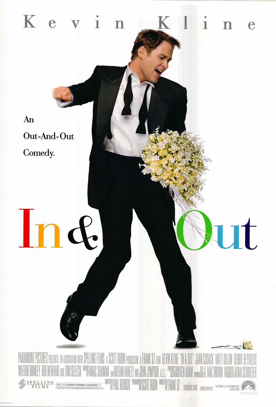 In & Out original 1997 vintage one sheet movie poster