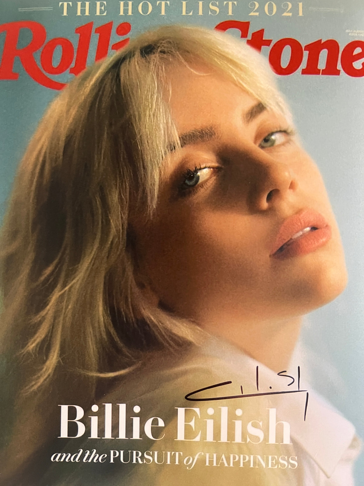 Billie Eilish signed photo