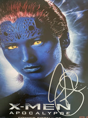 X-Men: Apocalypse Jennifer Lawrence signed movie photo