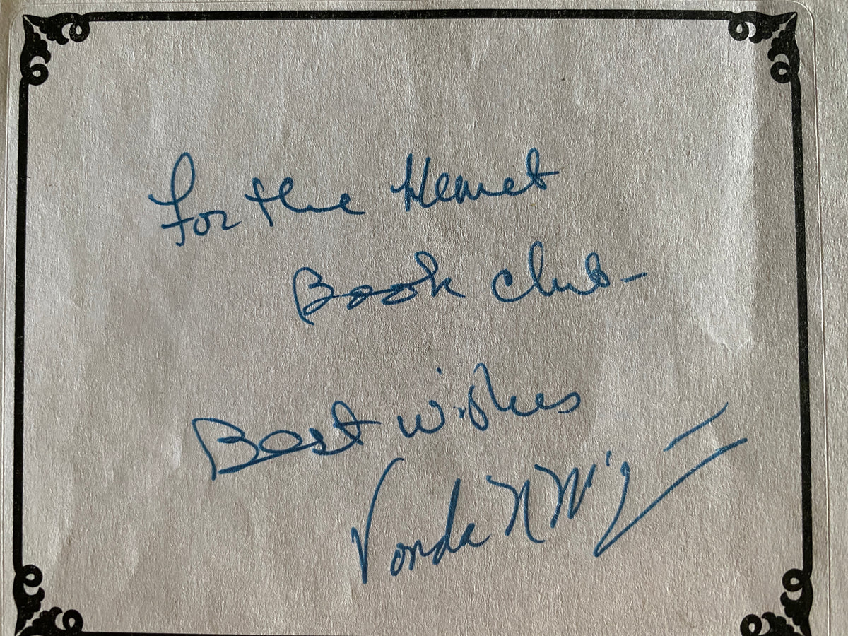 Vonda N. McIntyre signed book plate