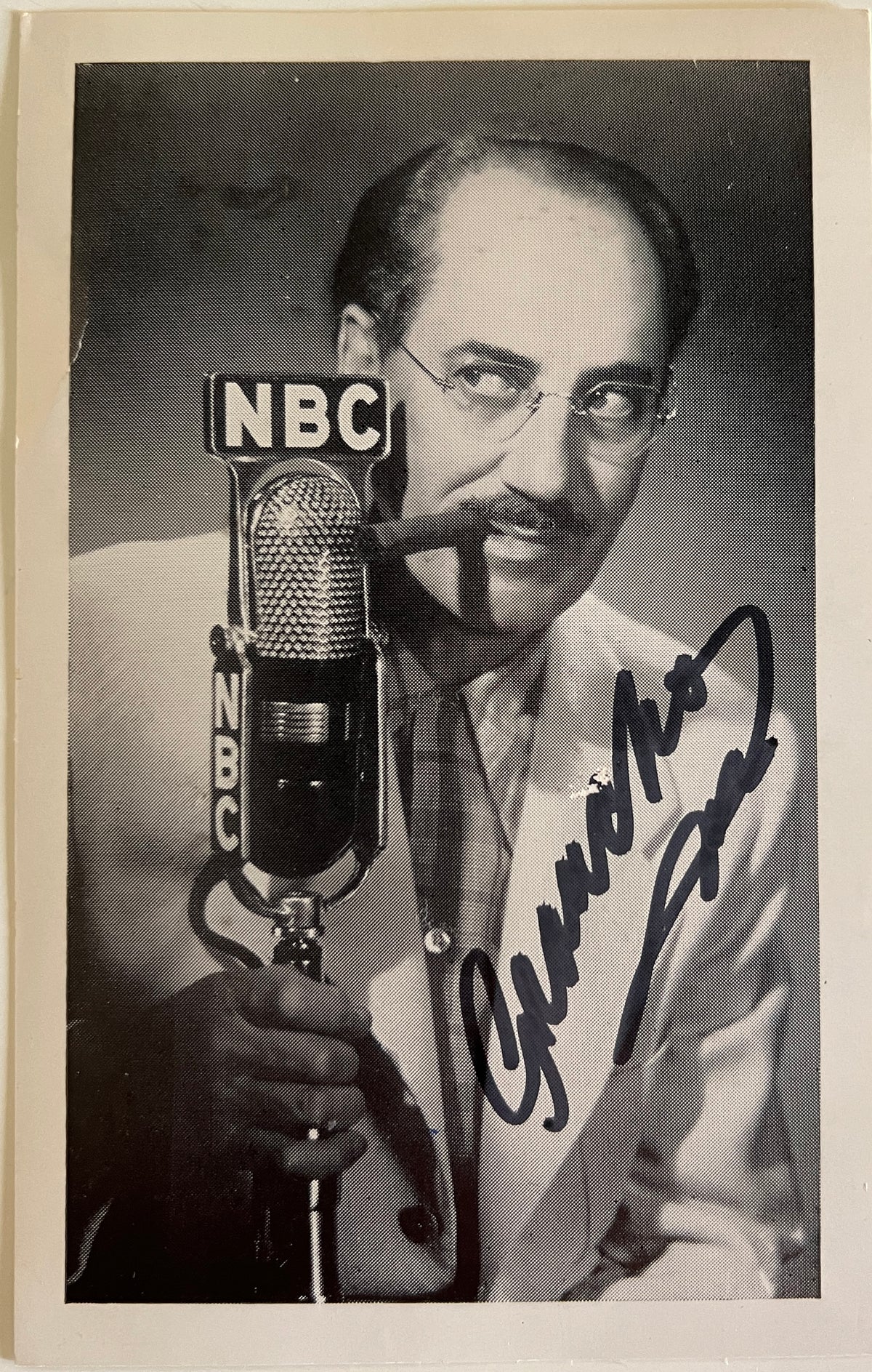 Groucho Marx signed photo