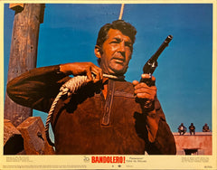 James Stewart, Dean Martin, Raquel Welch, and George Kennedy "Bandolero!" original Lobby Card