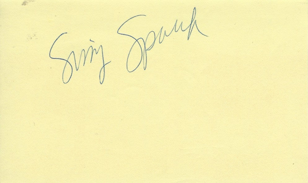 The Killing Fields Sissy Spacek original signature