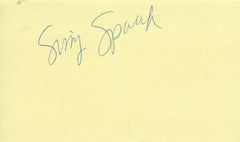 The Killing Fields Sissy Spacek original signature
