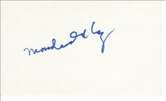 Miracle on 34th Street Macdonald Carey original signature