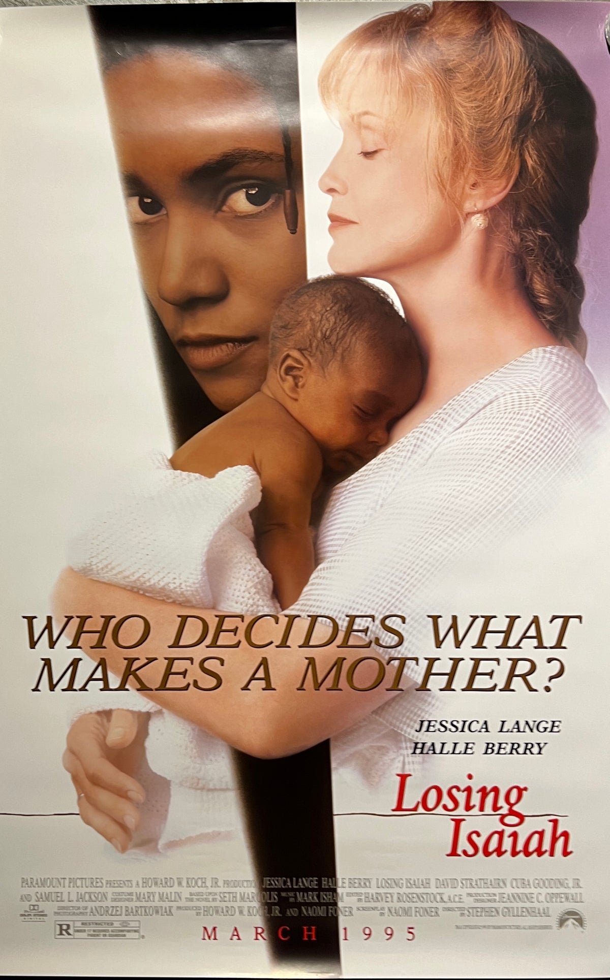 Losing Isaiah 1995 original movie poster