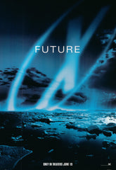 X-Files: Fight the Future 1998 original double-sided movie poster