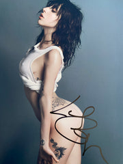 Lady Gaga signed photo