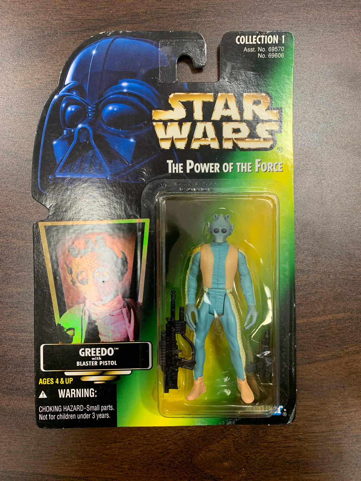 Star Wars unsigned Greedo action figure