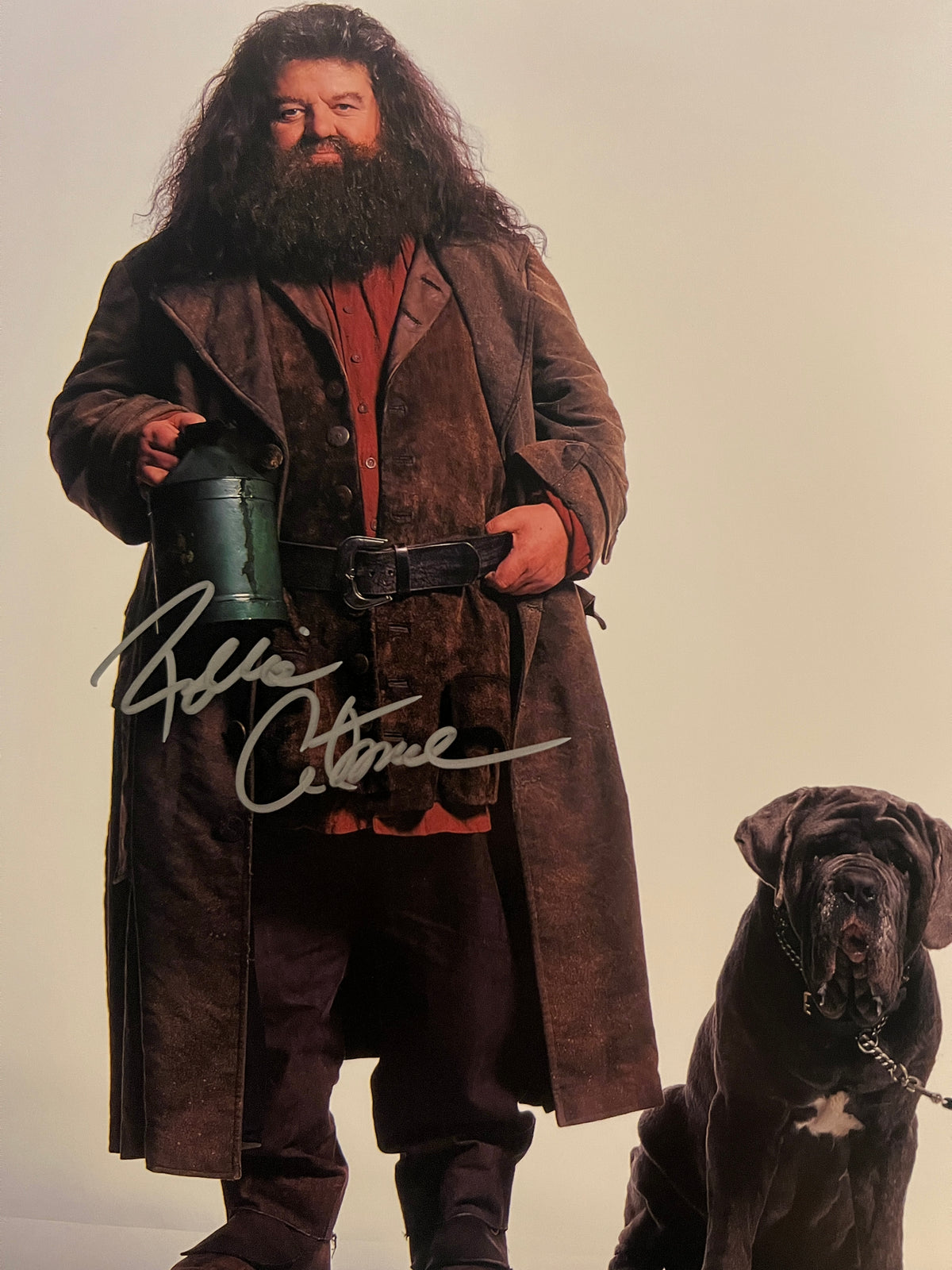 Harry Potter Robbie Coltrane signed photo