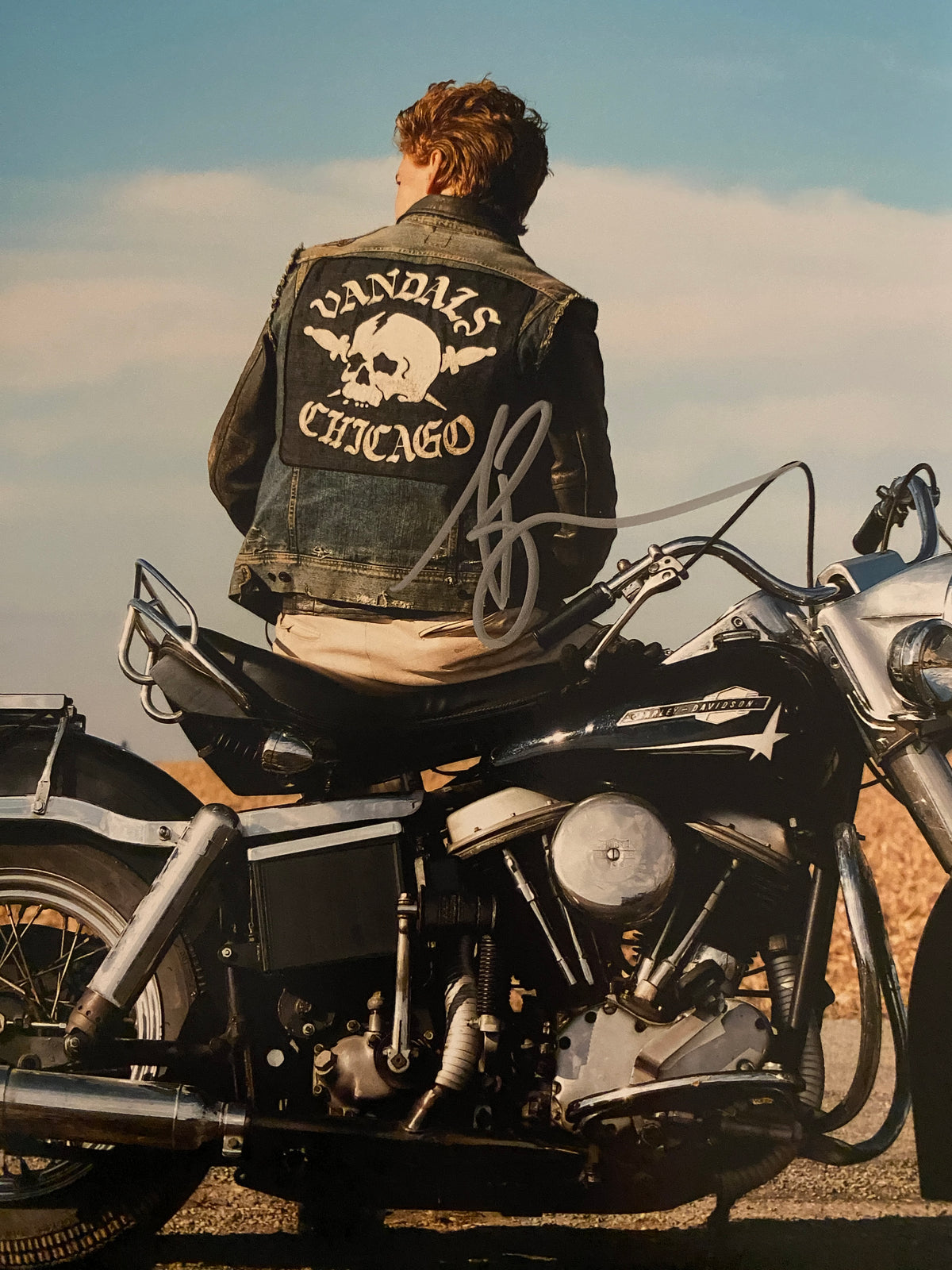 The Bikeriders Austin Butler signed photo
