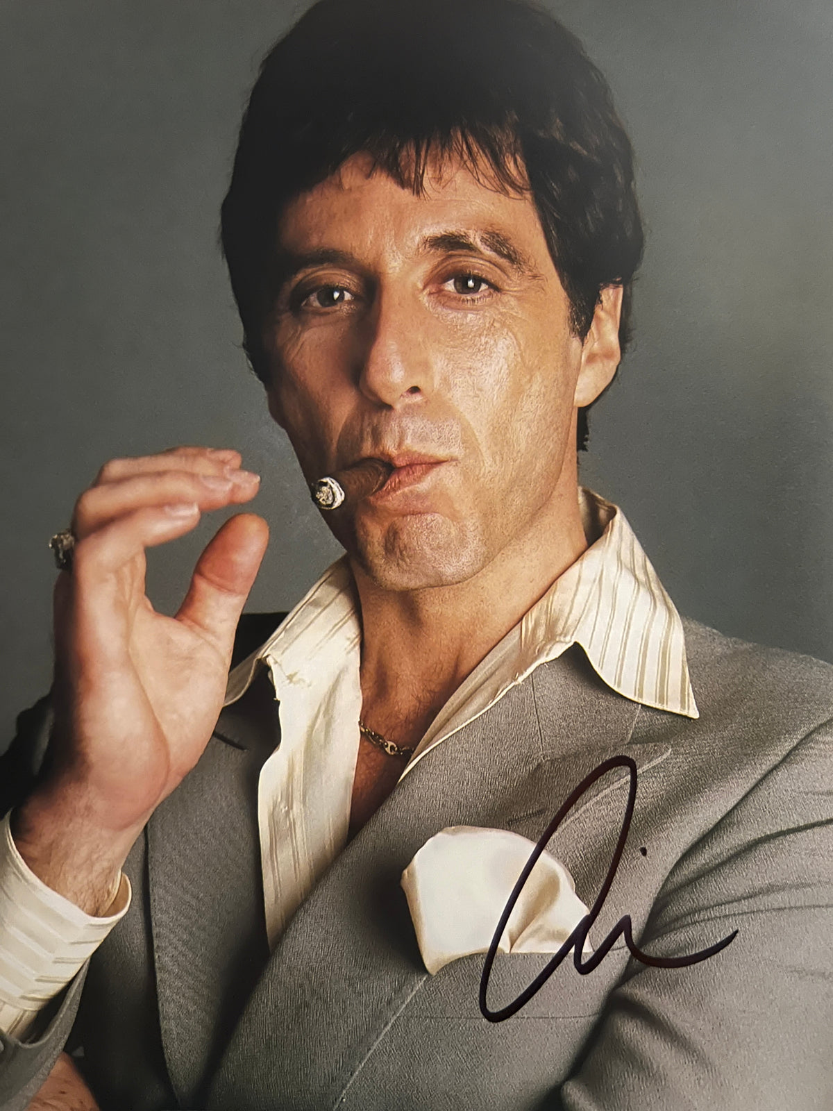 Scarface Al Pacino signed photo