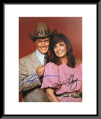 Dallas cast signed photo