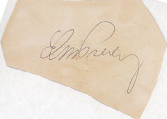 Elvis Presley signature cut - Cut