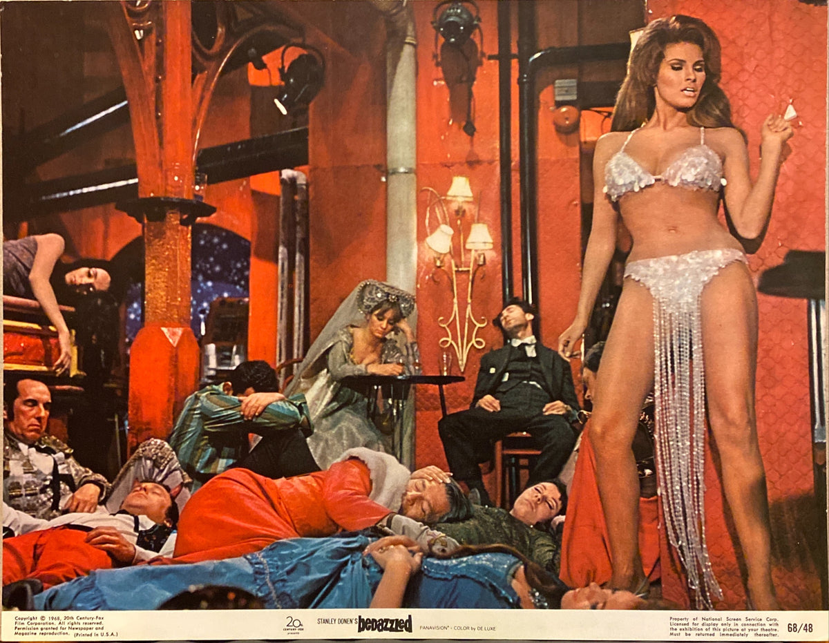 Dudley Moore, Eleanor Bron, and Peter Cook "Bedazzled" original Lobby Card