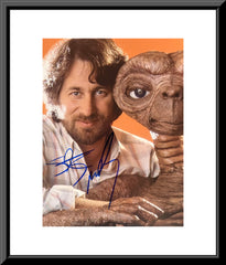 E.T. Steven Spielberg signed photo