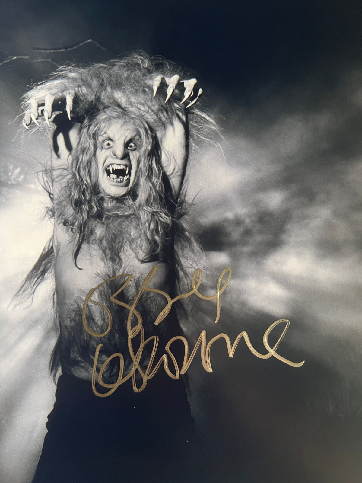 Ozzy Osbourne signed photo