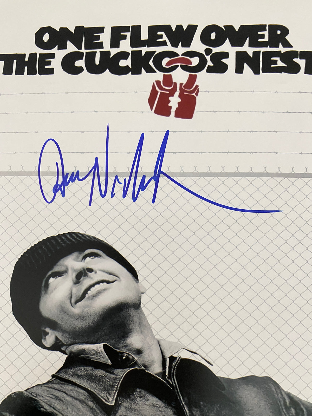 One Flew Over the Cuckoo's Nest Jack Nicholson signed movie photo