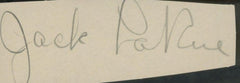 Crypt of The Living Dead Jack La Rue signature cut