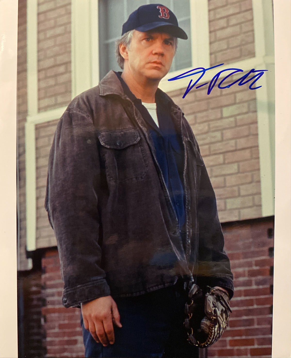 Mystic River Tim Robbins signed movie photo