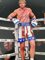 Logan Paul signed photo