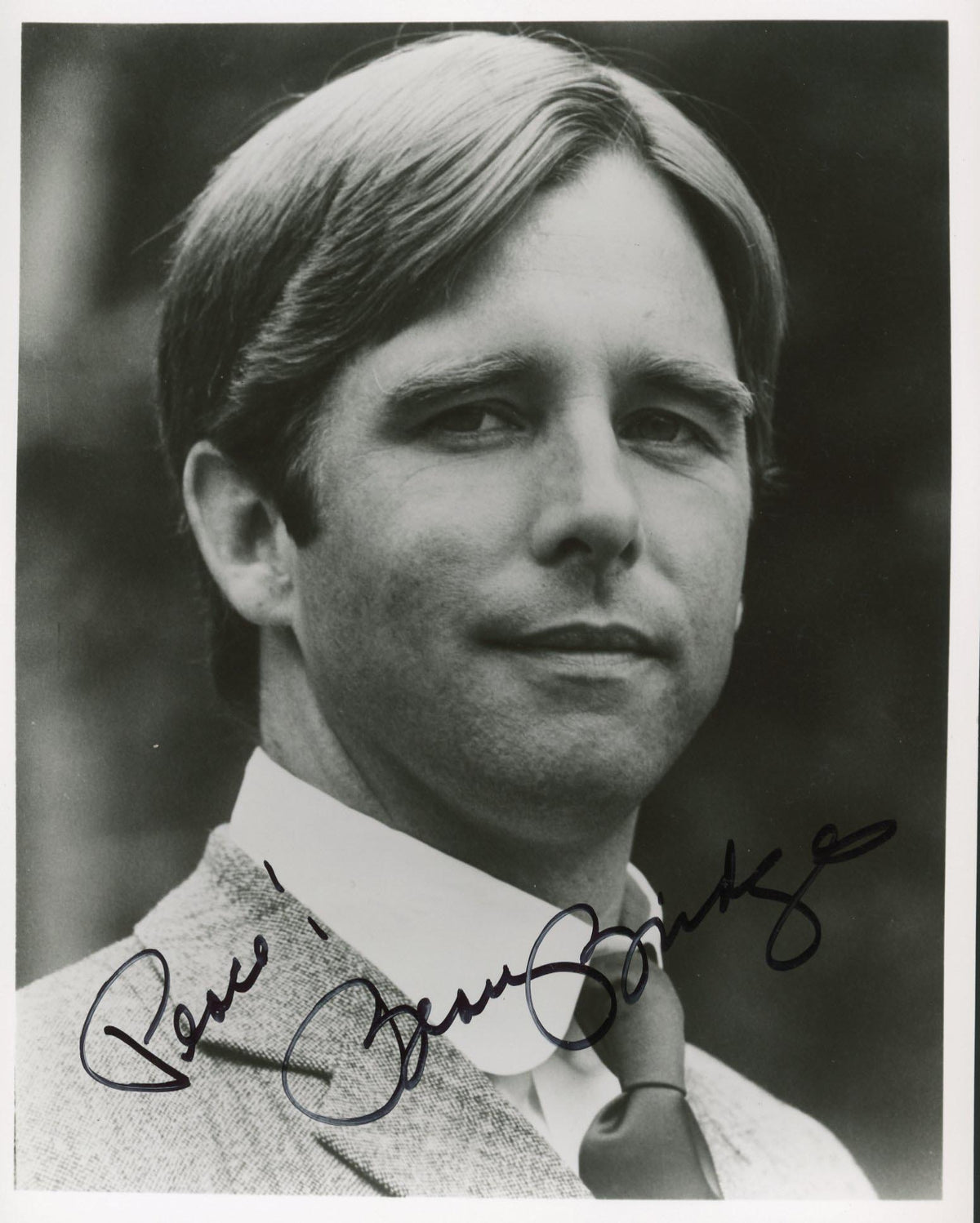 The Fabulous Baker Boys Beau Bridges signed photo - Photo