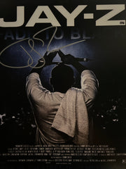 Jay-Z signed photo