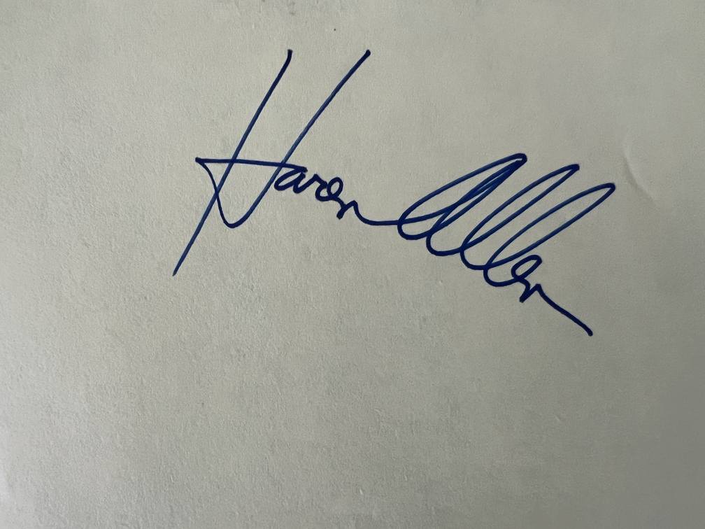 Raiders of the Lost Ark Karen Allen autograph