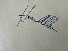 Raiders of the Lost Ark Karen Allen autograph