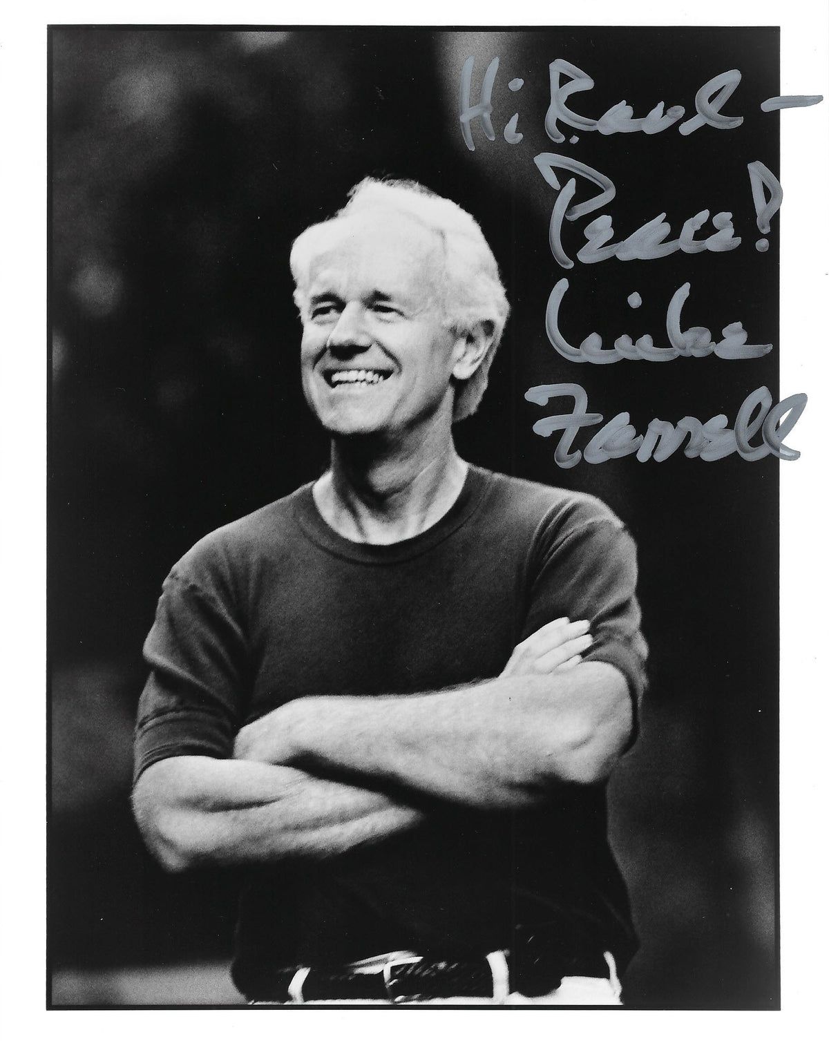 MASH Mike Farrell signed photo
