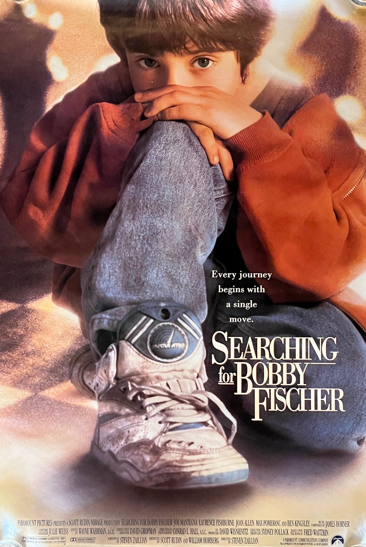 Searching for Bobby Fischer 1993 original movie poster