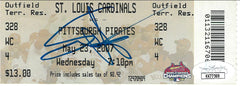 Sammy Hagar signed ticket JSA