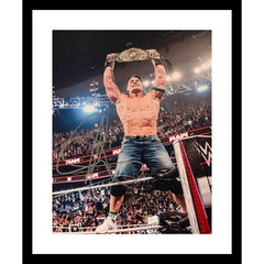 WWE John Cena original autographed photo - framed
