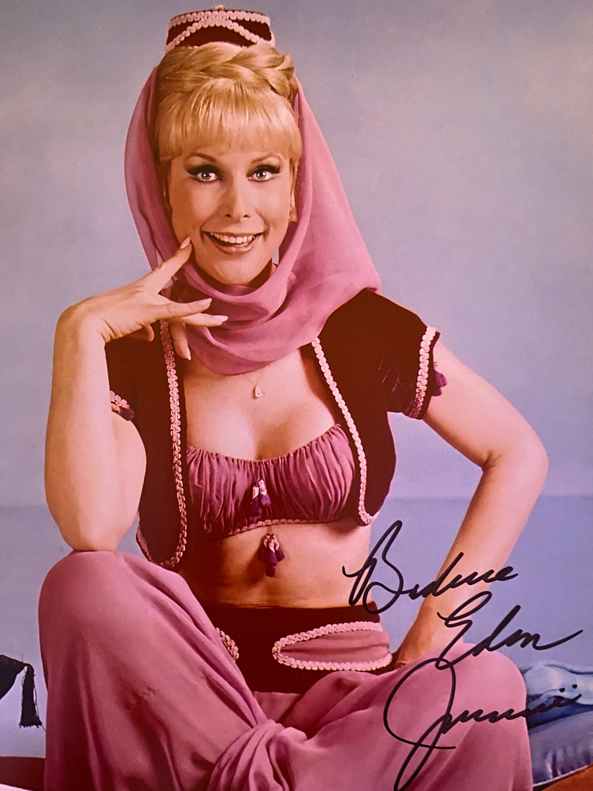 I Dream of Jeannie Barbara Eden signed photo