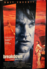 Breakdown 1997 original movie poster