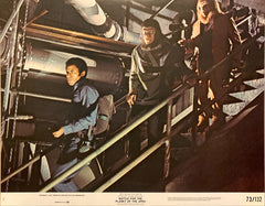 Roddy McDowall, Claude Akins, and Natalie Trundy "Battle for the Planet of the Apes" original Lobby Card