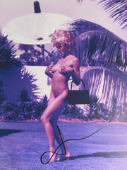 Madonna signed photo