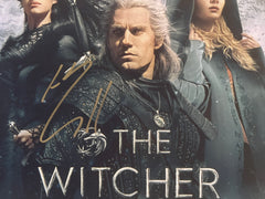 The Witcher Henry Cavill signed photo