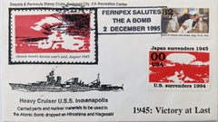 WWII 1945: Victory at Last - 50th Anniversary First Day Cover - 1995