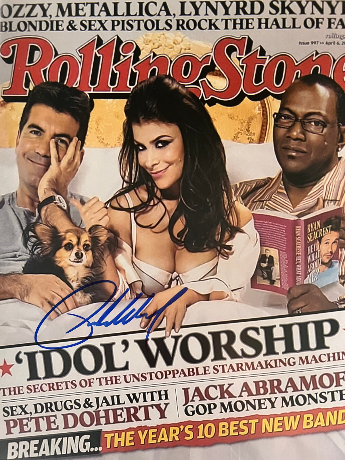 Paula Abdul signed photo