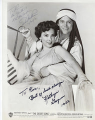 The Desert Song 	Kathryn Grayson and
Gordon MacRae signed movie photo