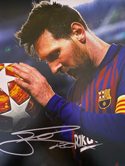 FC Barcelona Lionel Messi signed photo