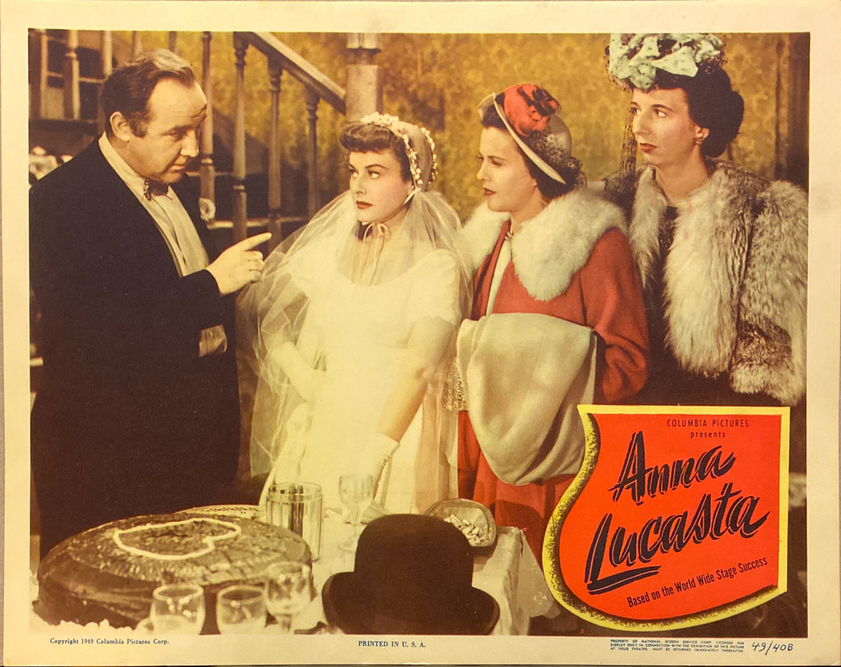 Paulette Goddard "Anna Lucasta" original lobby card