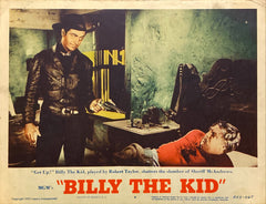 Robert Taylor and  Brian Donlevy "Billy the Kid" original Lobby Card