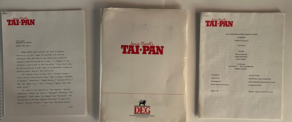 Tai Pan press kit