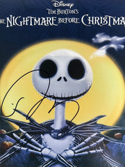 The Nightmare Before Christmas Tim Burton signed photo